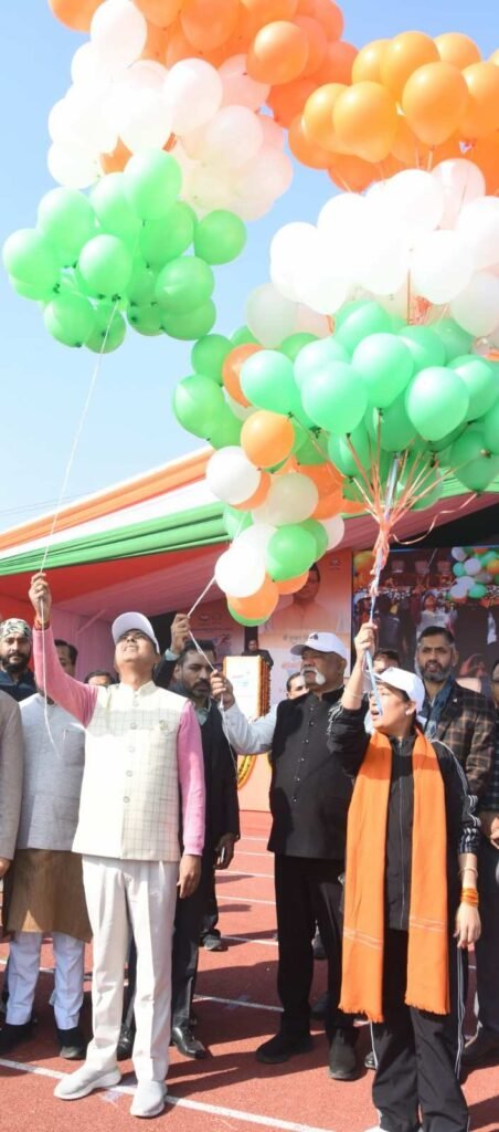 मुख्यमंत्री चैंपियंस ट्रॉफी का खेल मंत्री रेखा आर्या ने किया शुभारंभ 