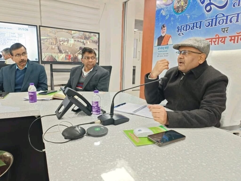 बिल्ड बैक बेटर के लक्ष्य को ध्यान में रखें विभाग : सचिव आपदा प्रबंधन एवं पुनर्वास विनोद कुमार सुमन