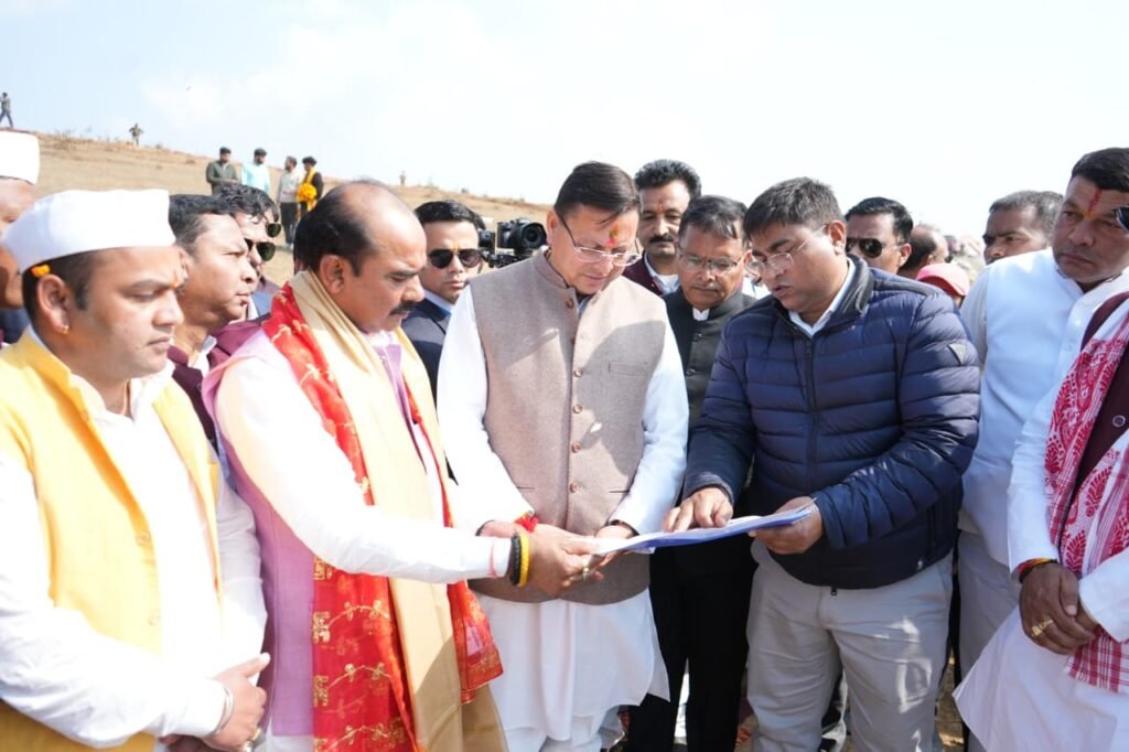 लोहाघाट में 256 करोड़ की लागत से बन रहे प्रदेश के प्रथम महिला स्पोर्ट्स कॉलेज का मुख्यमंत्री धामी ने किया स्थलीय निरीक्षण