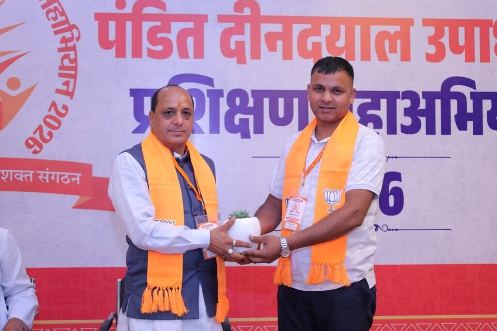 भाजपा का लक्ष्य चुनाव नहीं, समाज का विश्वास जीतना : भाजपा प्रदेश मीडिया प्रभारी मनवीर चौहान 