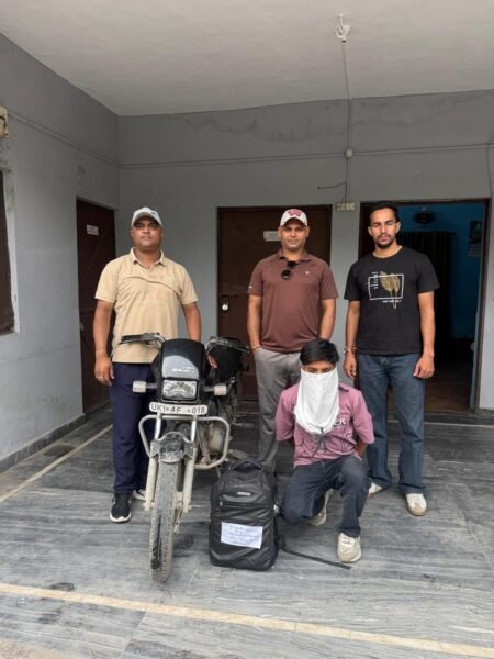 ऋषिकेश में अवैध शराब के खिलाफ आबकारी विभाग की बड़ी कार्रवाई, तीन गिरफ्तार