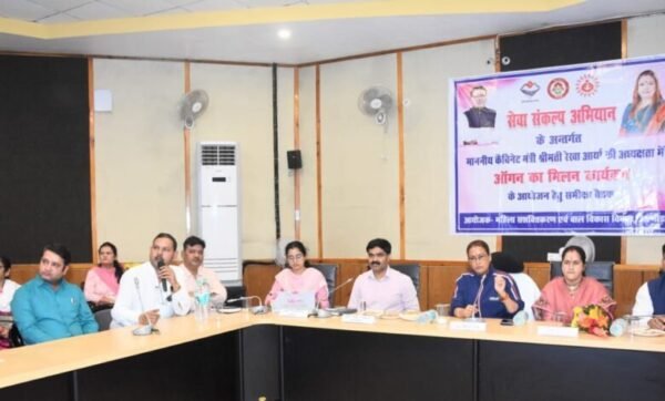 “आंगन का मिलन” कार्यक्रम में दी जाएगी केंद्र/राज्य पोषित योजनाओं की जानकारी, लाभार्थियों का होगा सम्मान – महिला सशक्तिकरण एवं बाल विकास मंत्री रेखा आर्या
